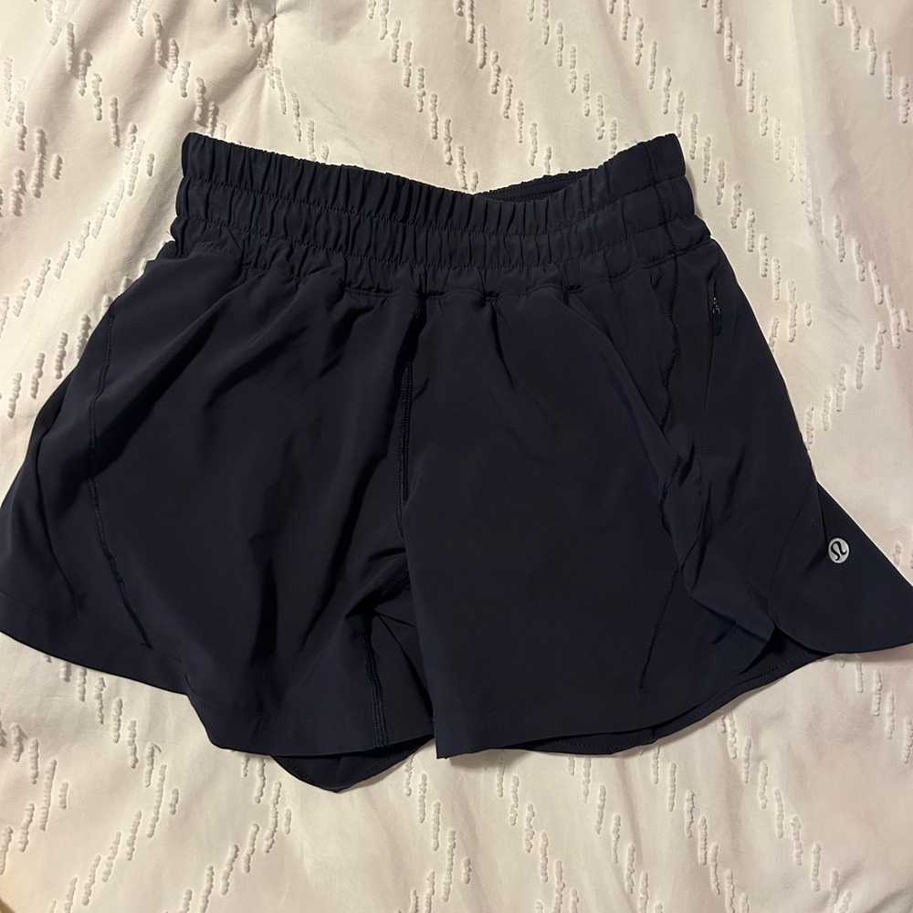 lululemon athletica Women's Navy Athletic Shorts
